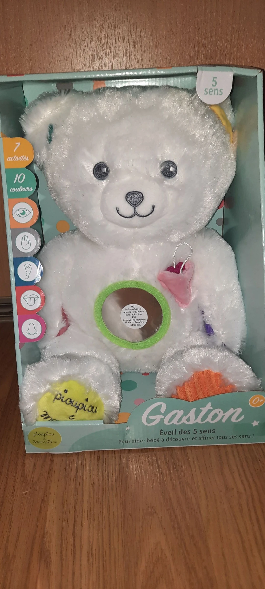 Peluche d'éveil 